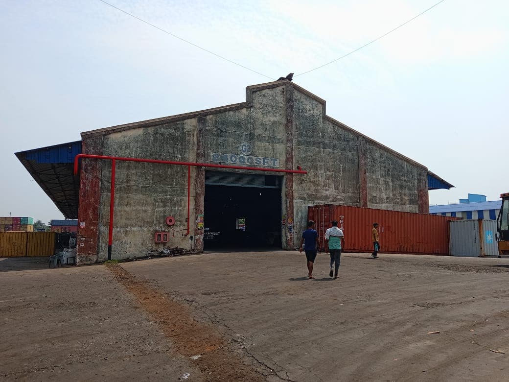 CFS Haldia - Container yard