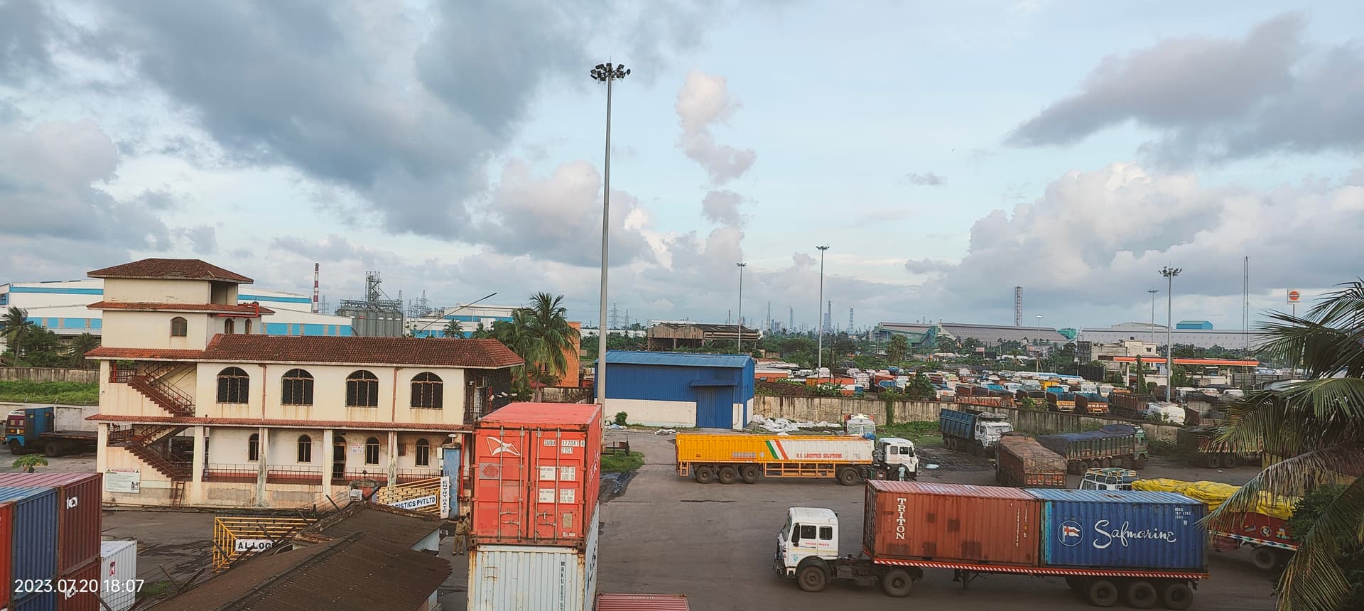 CFS Haldia - Panoramic view
