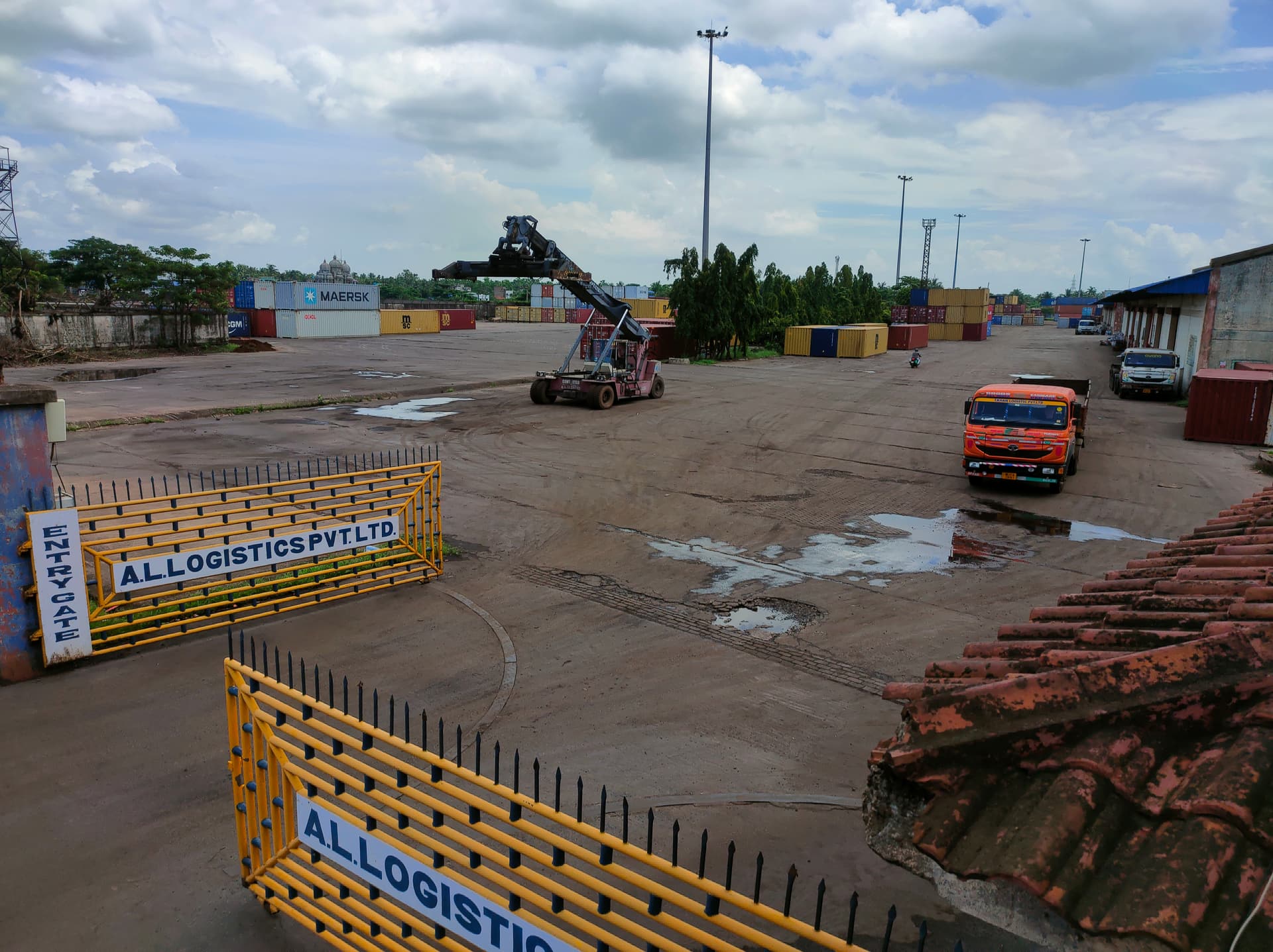 CFS Haldia - Container operations